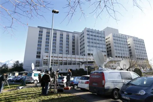 Schumacher : le CHU de Grenoble sécurisé