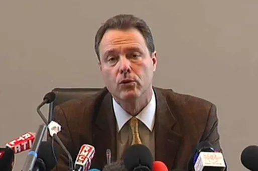 Le procureur de la République d'Annecy, Eric Maillaud