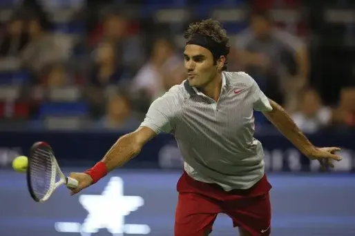 Roger Federer a disputé mercredi son premier match en double avec Nicolas Mahut.