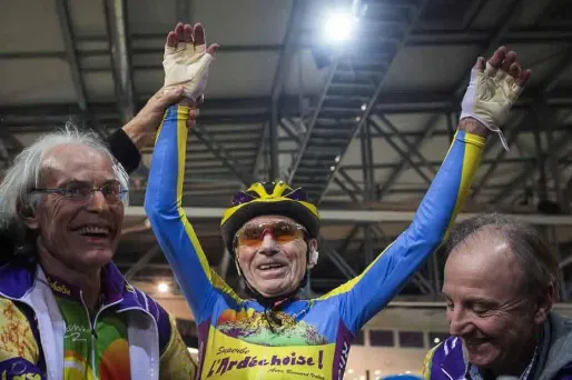 Robert Marchand : "on ne fait pas des trucs comme ça tous les jours".