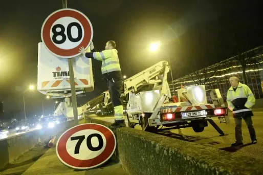Abaisser la vitesse sur les routes : oui, mais où ?