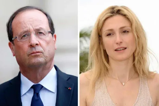 François Hollande et Julie Gayet.