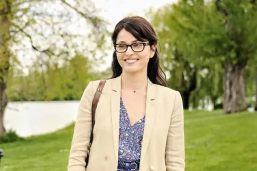 Anne Charrier dans "Marjorie" sur France 2.