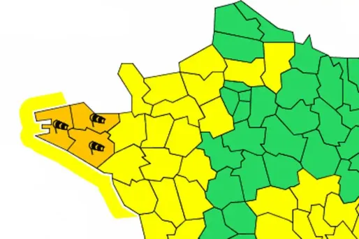 Avis de tempête sur la Bretagne