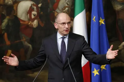 Enrico Letta a remis sa démission au président de la République, Giorgio Napolitano.