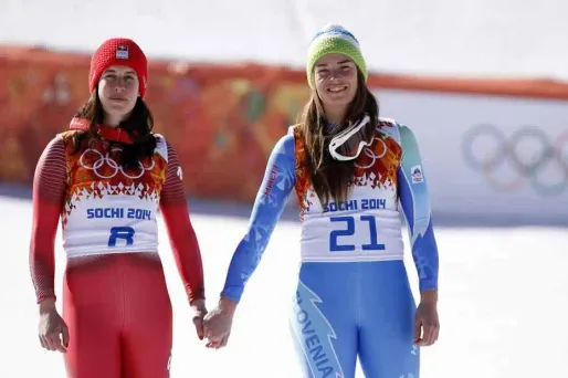 JO : deux médailles d'or sur la descente femmes