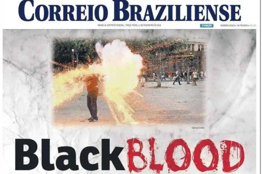 Le journal Correio Braziliense a fait sa "Une" sur cette affaire.