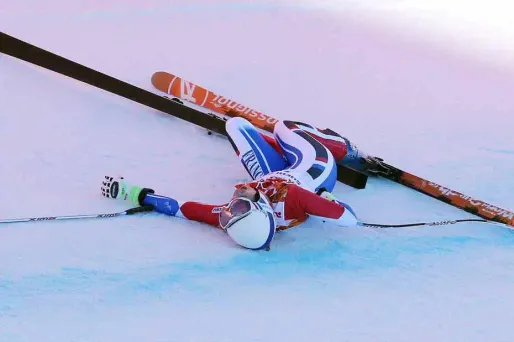 VIDÉO - La grosse chute de Marchand-Arvier