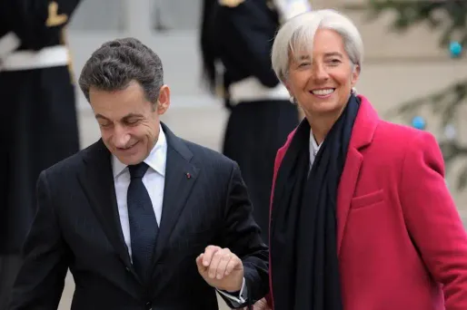 Christine Lagarde était ministre de l'Economie sous le quinquennat de Nicolas Sarkozy.
