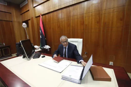 Chute du gouvernement libyen