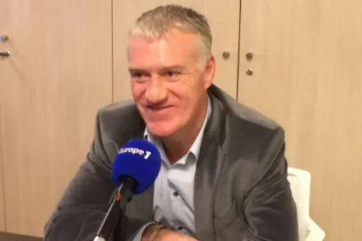 Didier Deschamps face à Europe 1