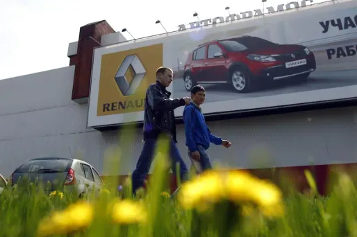 L'entreprise Renault est très implantée en Russie (illustration)