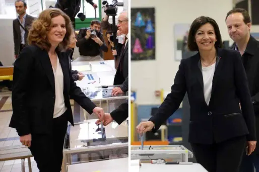 Municipales : NKM, Hidalgo et les photographes