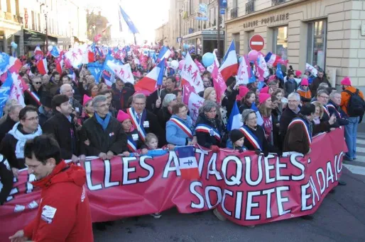 Pas d’huissier dans le cortège de la Manif pour tous