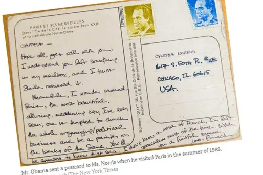 Jeune politicien, Obama a hésité à entamer une carrière de peintre à Paris.