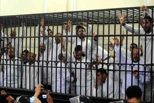 Des pro-Morsi condamnés à mort au mois de mars (illustration)