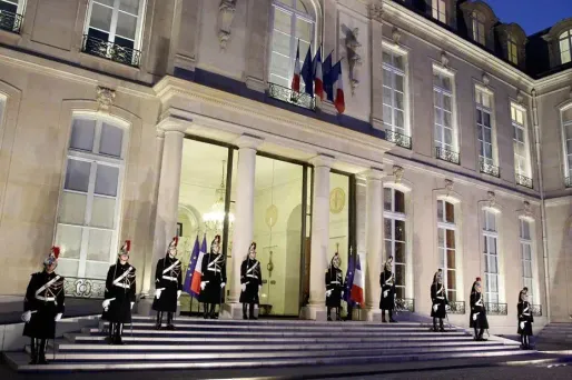 L’Elysée au régime sec