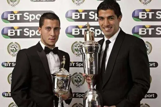 Suarez joueur de l'année en Angleterre