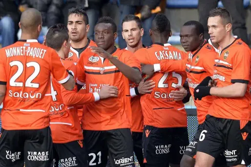 Ligue 1 : Lorient, de 1-4 à 4-4 en 5 minutes