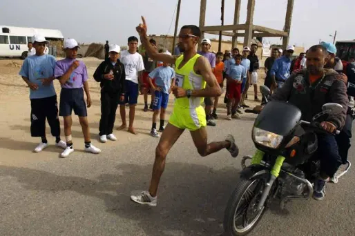 Un athlète de Gaza interdit de marathon à Bethléem