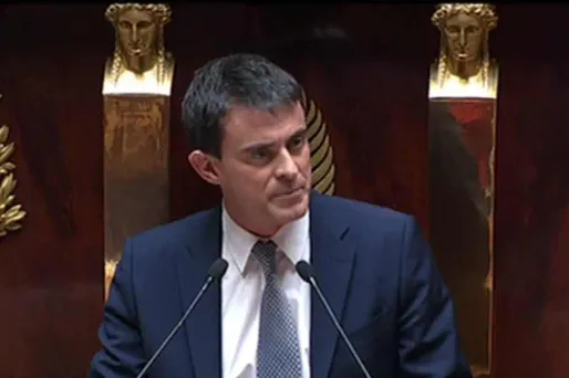 Manuel Valls a prononcé son discours de politique générale mercredi à l'Assemblée nationale.