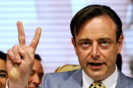 Bart De Wever, chef du parti nationaliste N-VA, doit trouver une coalition.
