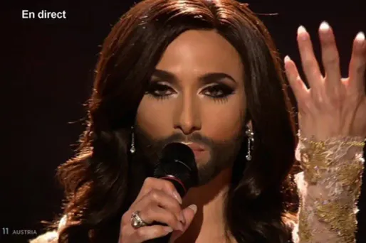 Conchita Wurst célébrée en Autriche