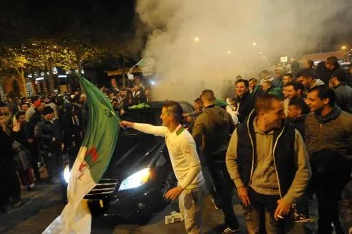 A Roubaix, la fête du football algérien dégénère