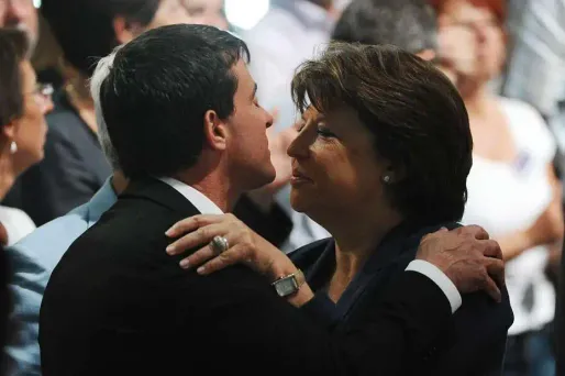 Aubry et Valls jouent l'entente cordiale
