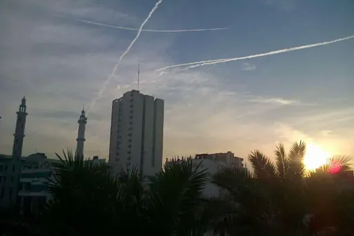 Ciel de Gaza.