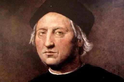 Portrait présumé de Christophe Colomb, attribué à Ridolfo del Ghirlandaio.