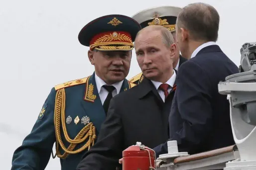 Vladimir Poutine s'est rendu en Crimée vendredi.