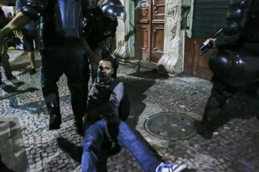 Bagarres entre supporters argentins et brésiliens