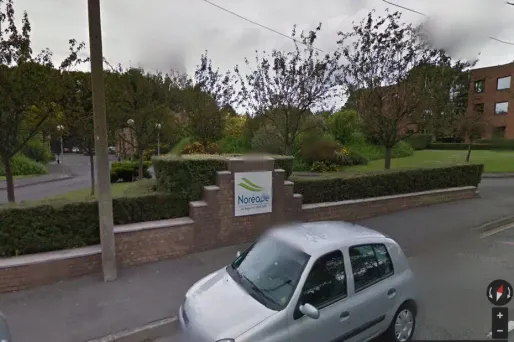 Le bébé a patienté plusieurs heures sur le parking non loin de la société Noréade.