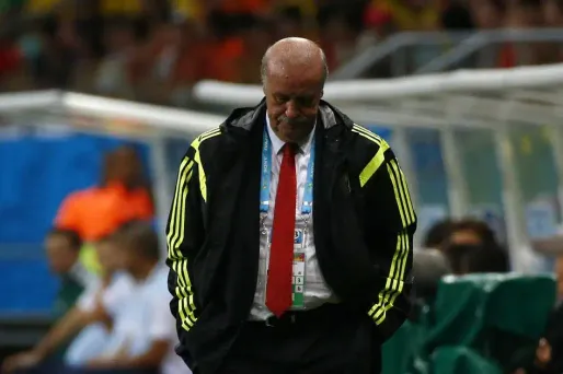 la tête des mauvais jour pour Vicente Del Bosque