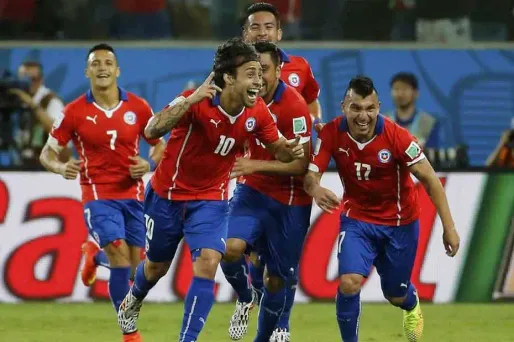 Le Chili fait partie des équipes surprises qui seront présentes en huitièmes de finale.