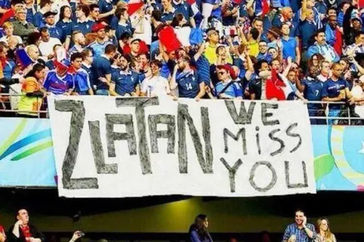 Mondial : une banderole pour Ibrahimovic