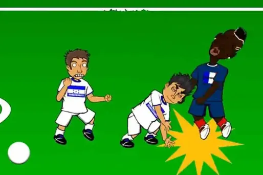 VIDÉO - France-Honduras en mode cartoon