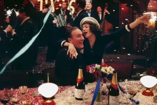 La Môme avec Marion Cotillard et Gérard Depardieu.