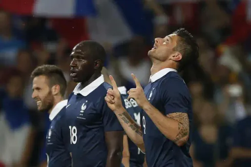 Les Bleus ont battu la Jamaïque 8-0 dimanche.