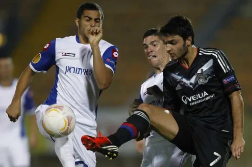 Lyon avait affronté les Israéliens de l'Hapoël Kiryat Shmona en décembre 2012.