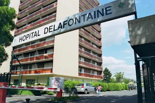 L'hôpital Delafontaine à Saint-Denis, où l'évasion s'est produite mercredi.