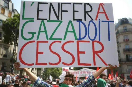 La manifestation pro-palestinienne autorisée mercredi