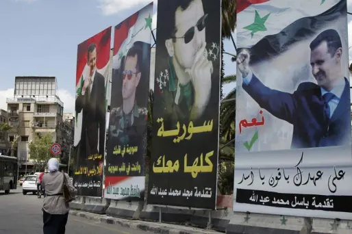 Bachar al-Assad a été réélu à l'issue d'un scrutin controversé.