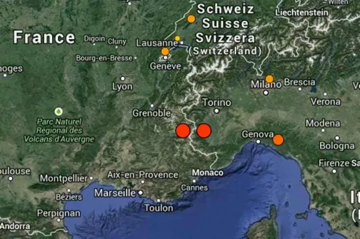 Un séisme de magnitude 3.8 secoue le Sud-Est