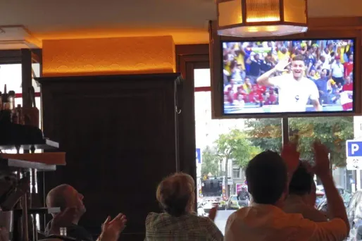 Audience télé record pour France-Allemagne