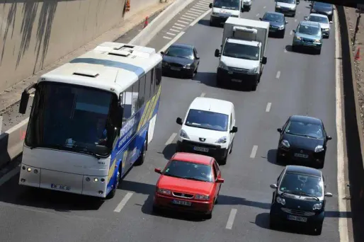 La cycliste a assuré aux gendarmes qu'elle ne savait pas qu'il était interdit de circuler à vélo sur l'autoroute.