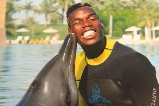 Paul Pogba s'est trouvé un nouveau copain en vacances.