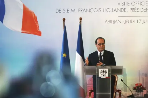 François Hollande lors d'une conférence de presse (illustration)