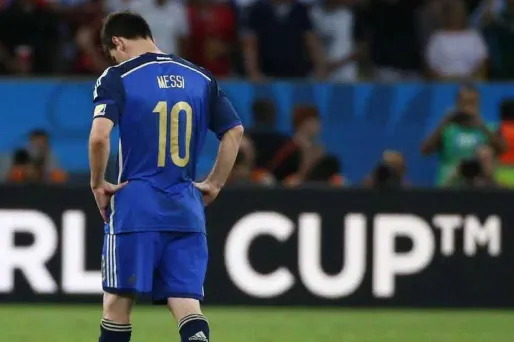 Messi : "nous méritions plus le titre"